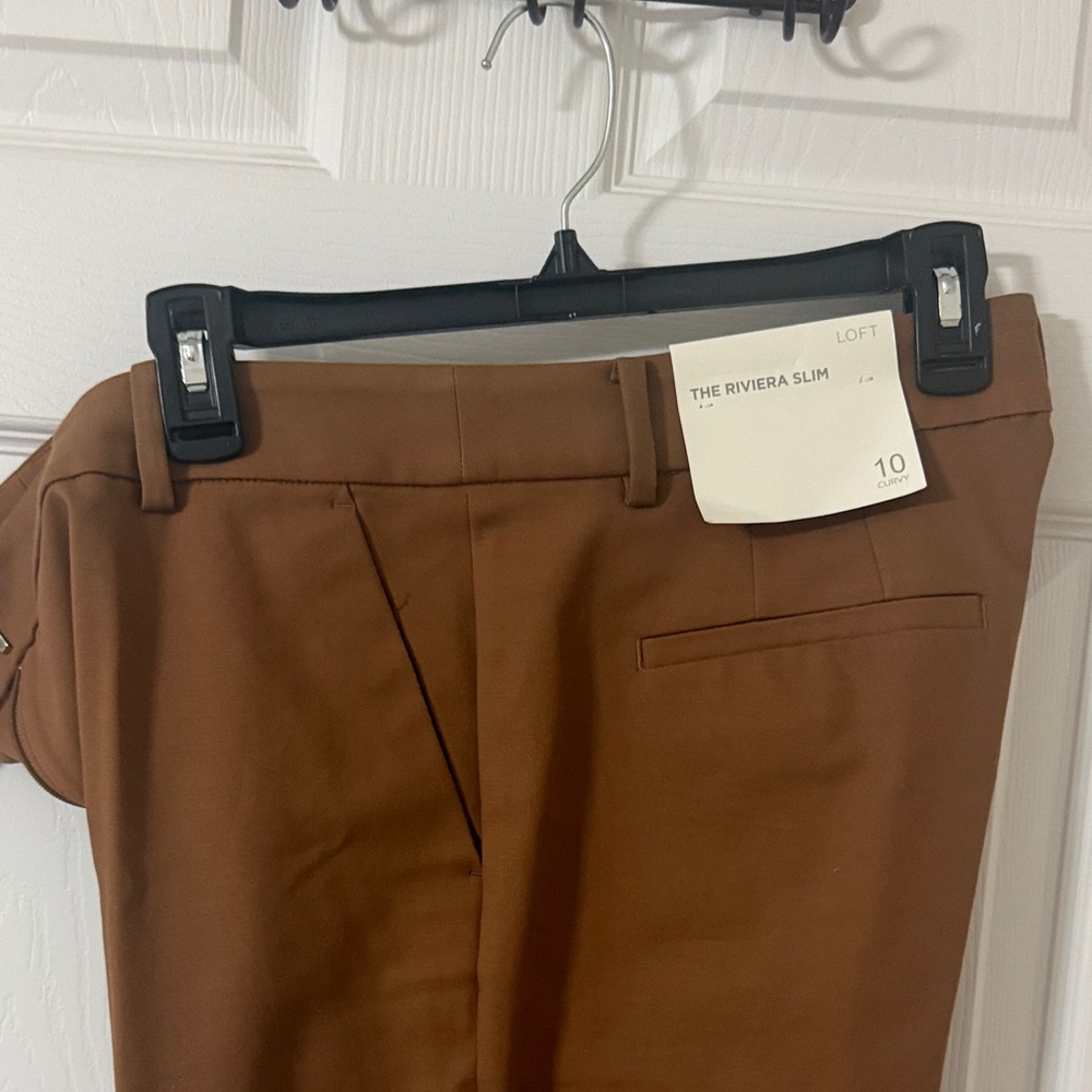 Women’s Loft The Riviera Slim pants NWT